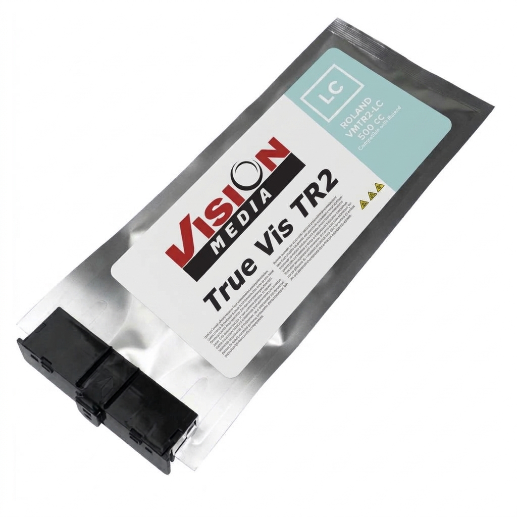 Vision Media Roland TR2 Ink Light Cyan 500ml (image for) Vision Media Roland TR2 Ink Light Cyan 500ml